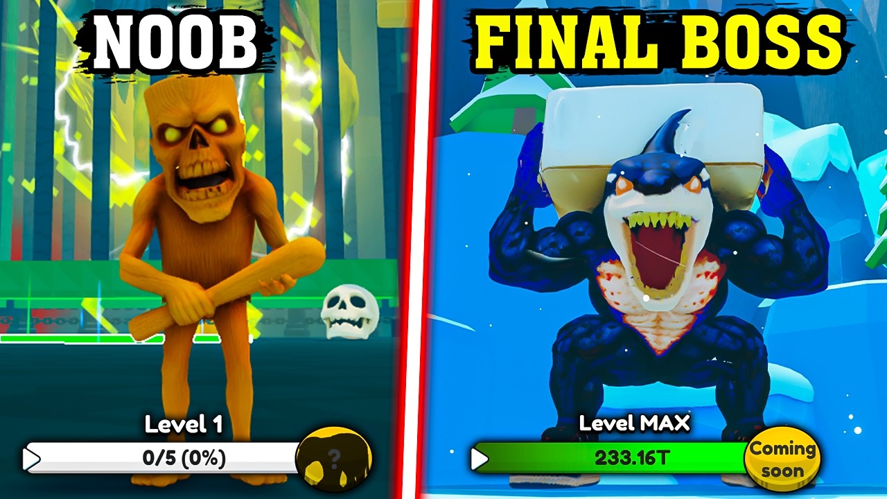 I Went From NOOB To FINAL BOSS In Brainrot Zombie Evolution Roblox!