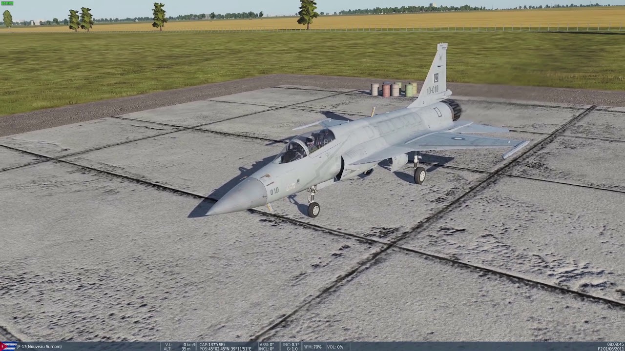 DCS - Vidéo 01 - JF-17 démarrage à froid