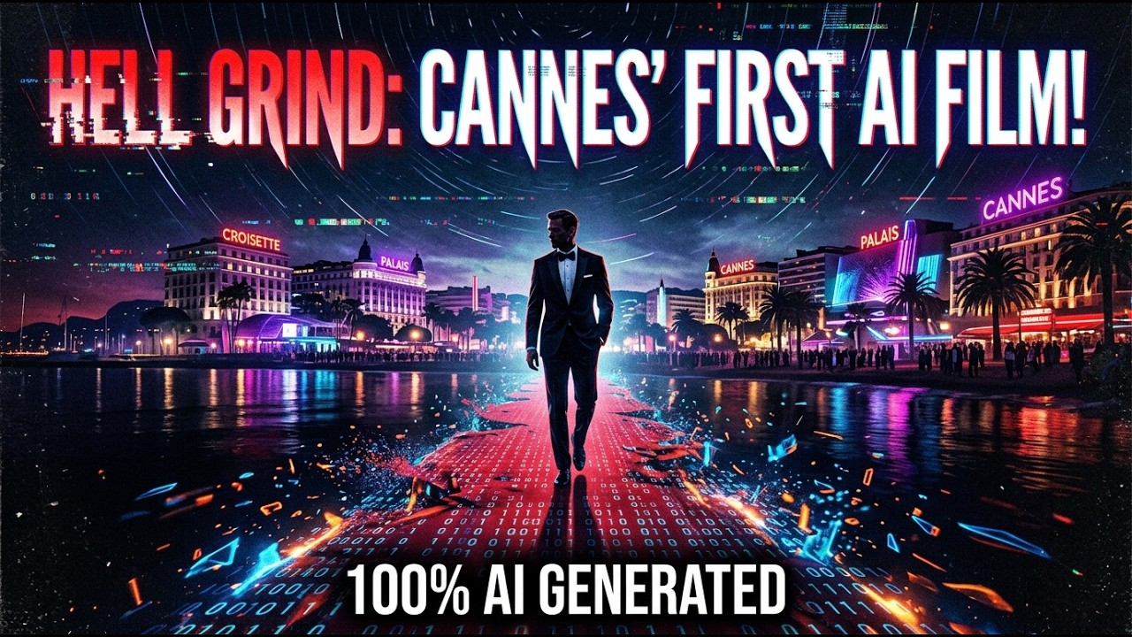 Hell Grind, pierwszy film w 100% stworzony przez AI na festiwalu w Cannes #TworzenieFilm&oacute;wAI #Szt...