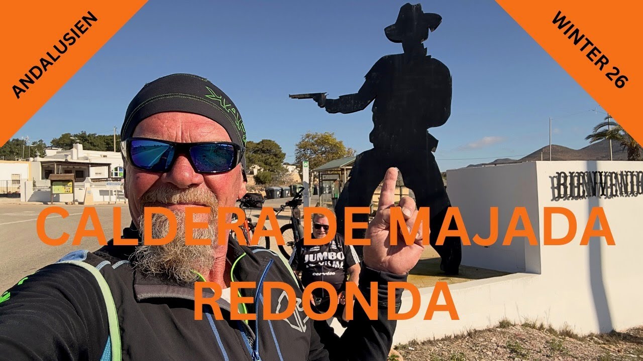 Wow, so schön die Caldera de Majada Redonda, MTB Tour im Parque Natural #cabodegata  4K Film