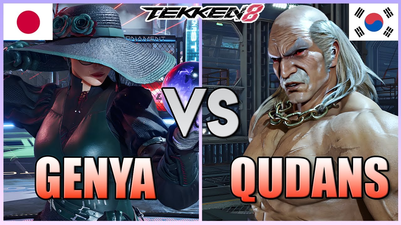 Tekken 8  ▰  Qudans (#2 Ranked Heihachi) Vs Genya (Zanfina) ▰ High Level Matches!