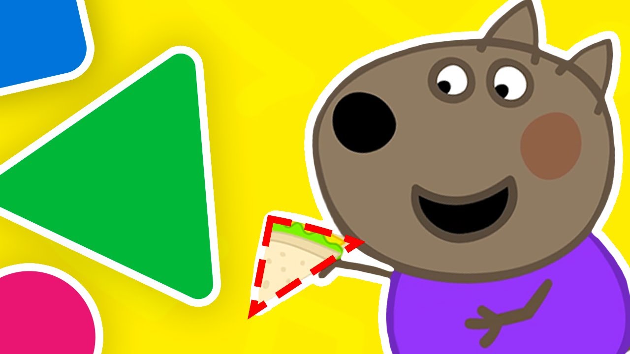 Formen Lernen F&uuml;r Kinder | Bildung F&uuml;r Kinder | Lerne Die Formen Mit Peppa Wutz | Kinderlieder
