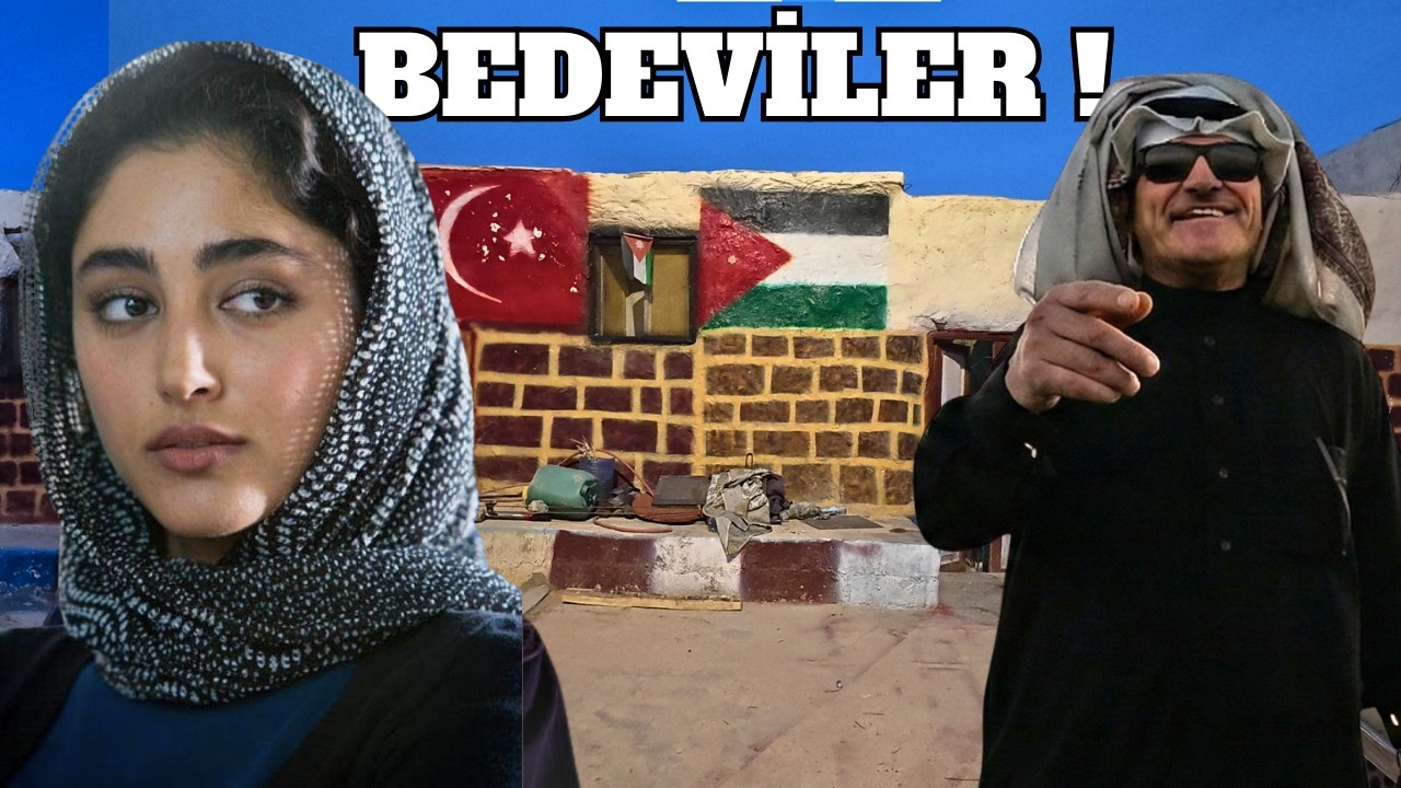 Ürdün'de Bedevi KIZLAR Türkçe biliyor! 😱 Bisikletimle Türkiye'den Mekke'ye gidiyorum (23.BÖLÜM)