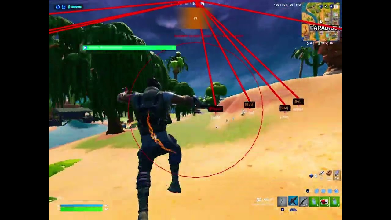 Fortnite Mobile iOS External Mod Menu Cheat Gameplay