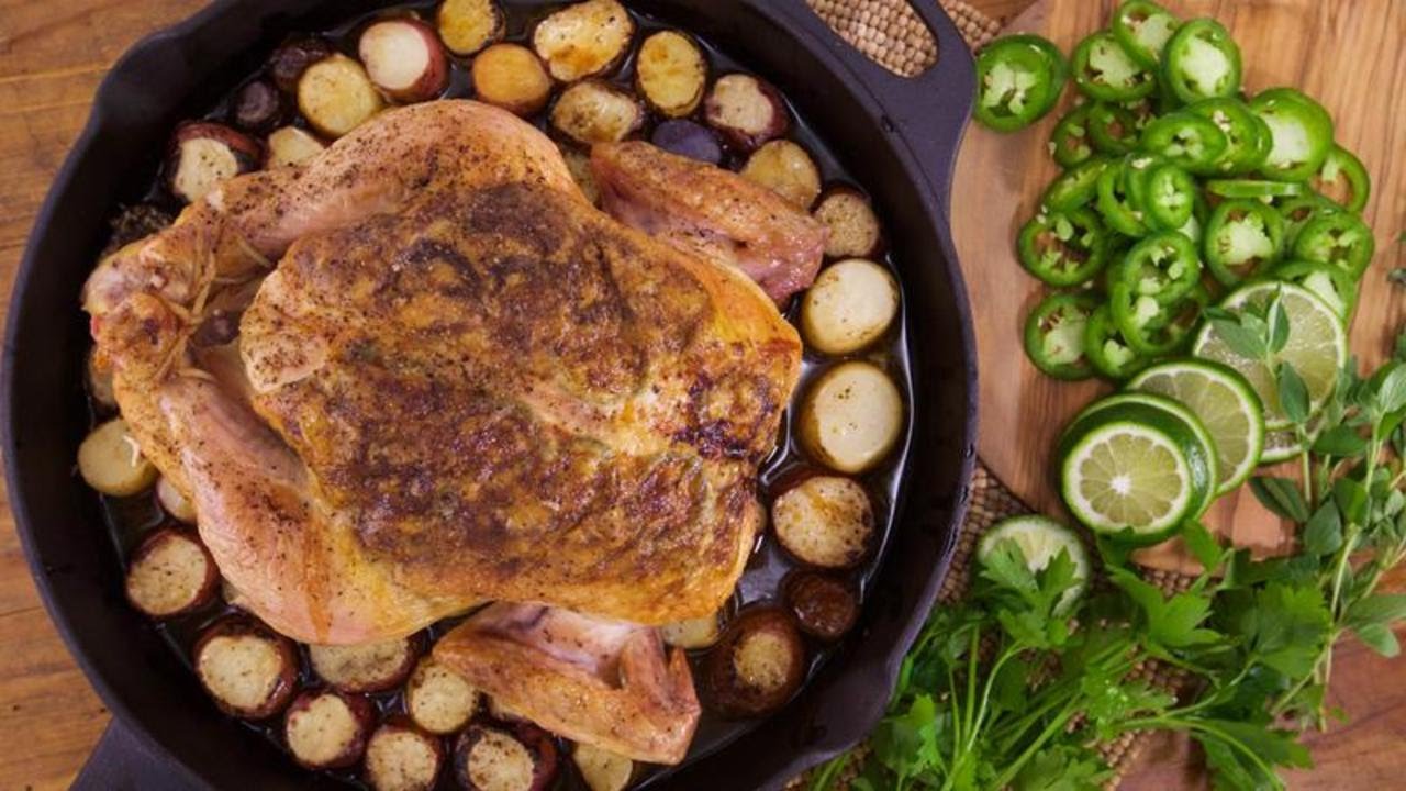 Marcela Valladolid's Jalapeno Roasted Chicken