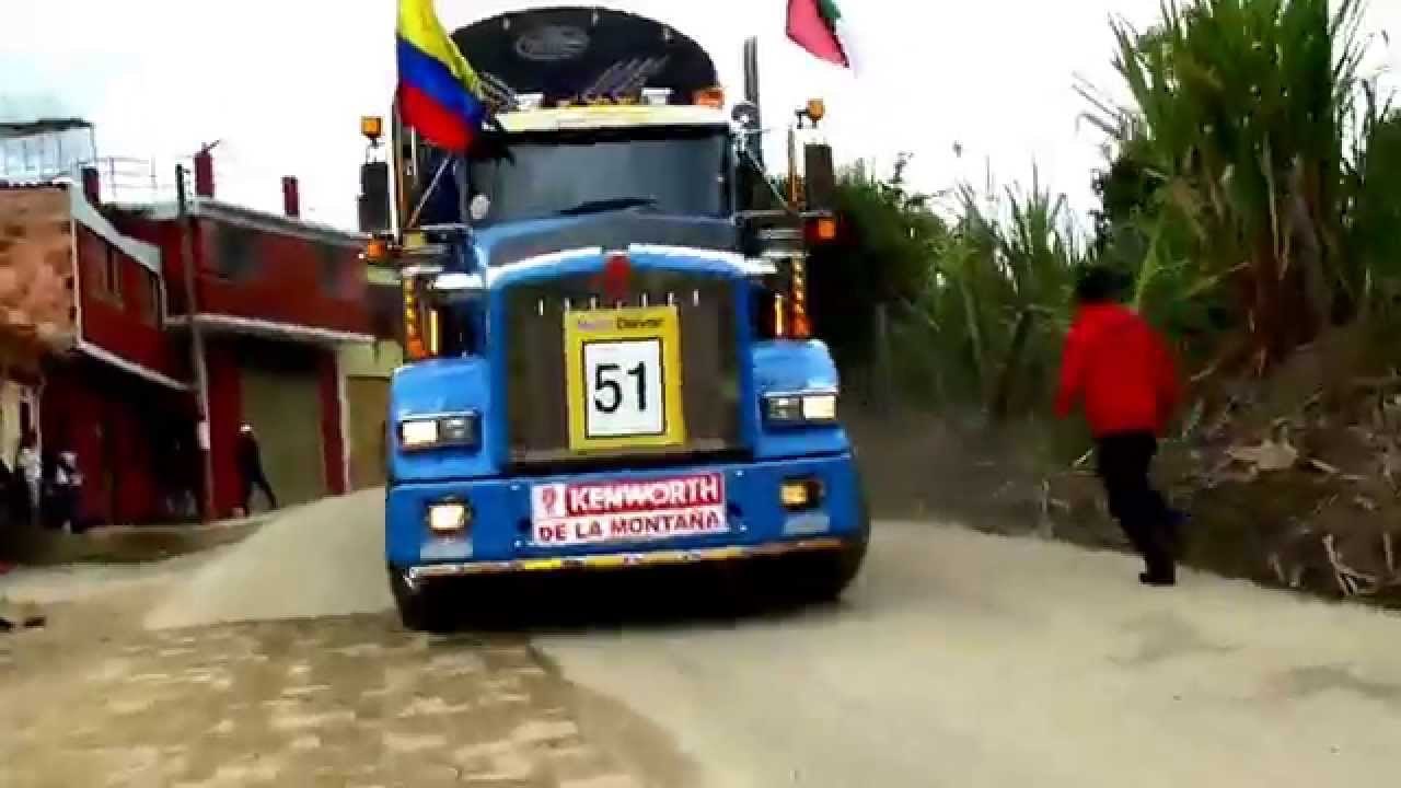 Juan Pablo Gomez - Prueba reversa concurso de tractomulas Tibana