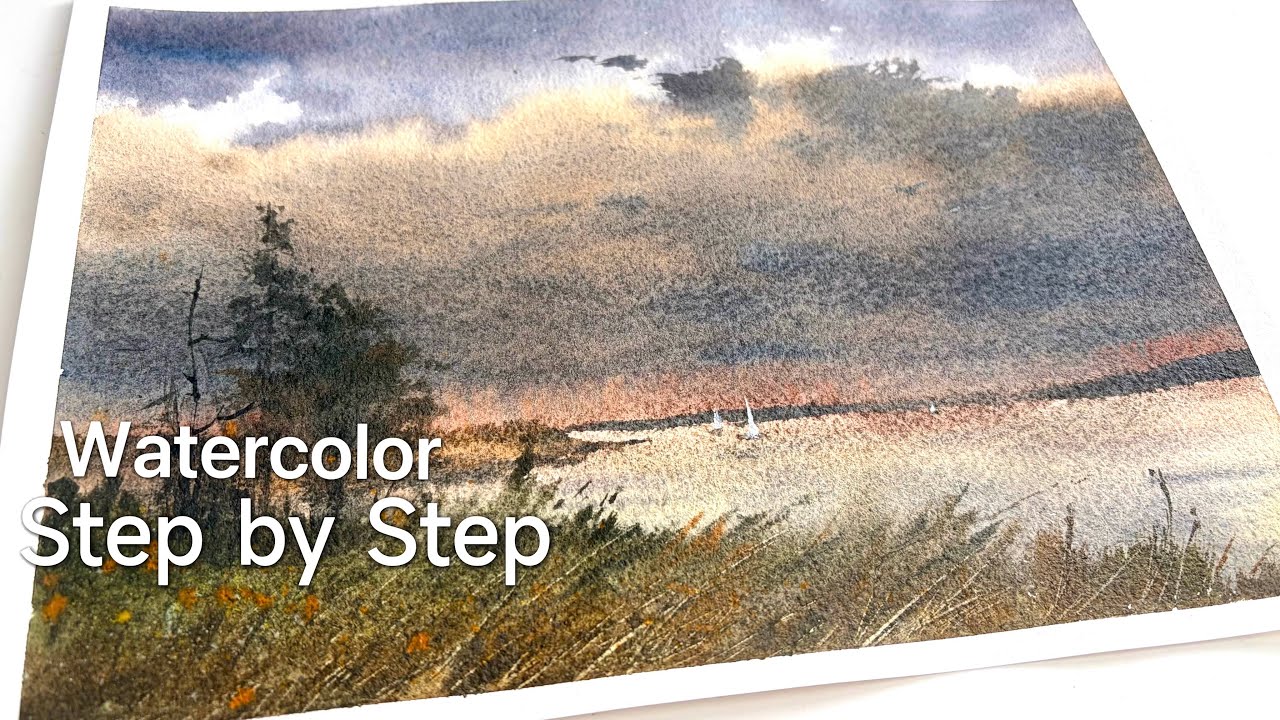 How Do You Feel About This Watercolor Landscape Style? Let Me Know!