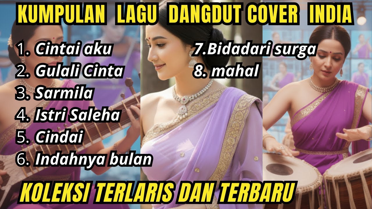 Kompilasi Lagu Dangdut  TERBAIK DAN TERLARIS - Cover India By Rhomantika Cover AI