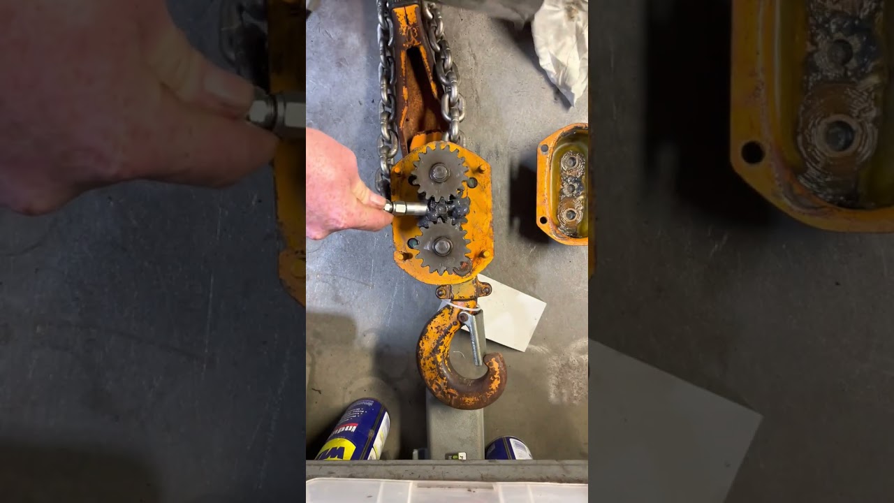 Step-By-Step: Setting Gear Timing On a Harrington 3 Ton (LB030) Lever Hoist.