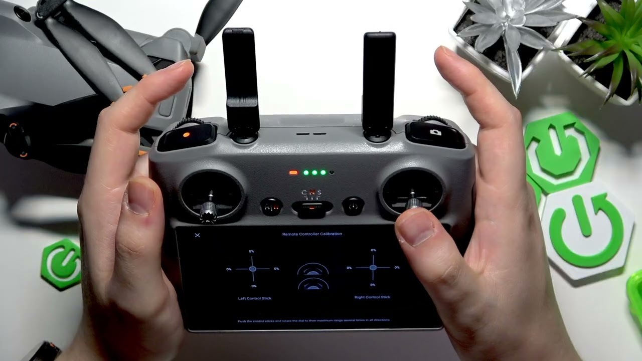 DJI Mini 5 Pro — как откалибровать пульт дистанционного управления