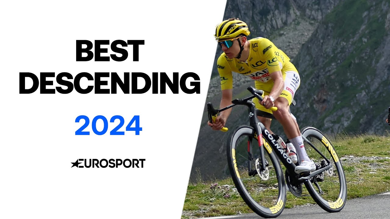 TOP DESCENTS OF 2024! 😱 | Pogačar, Vingegaard & More INCREDIBLE Descending Skills🔥