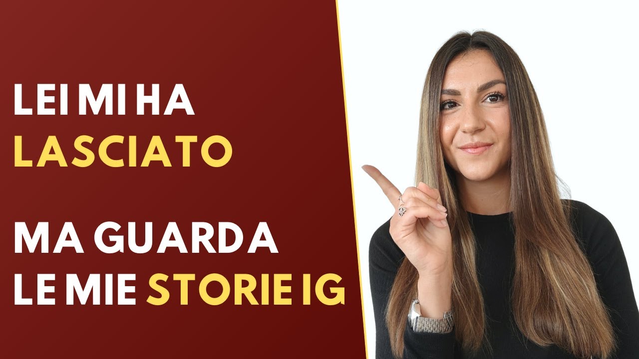 Mi ha LASCIATO ma mi GUARDA LE STORIE INSTAGRAM