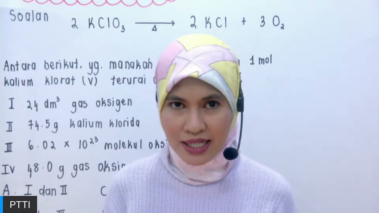 PTTI Kimia SPM Cikgu Fana - Pengiraan Mol Kimia