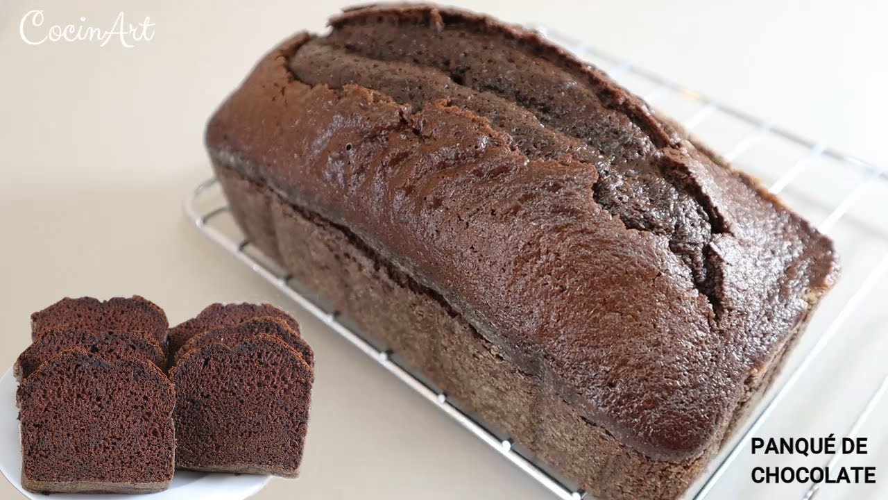 PANQUE DE CHOCOLATE, RECETA FÁCIL DE HACER!!