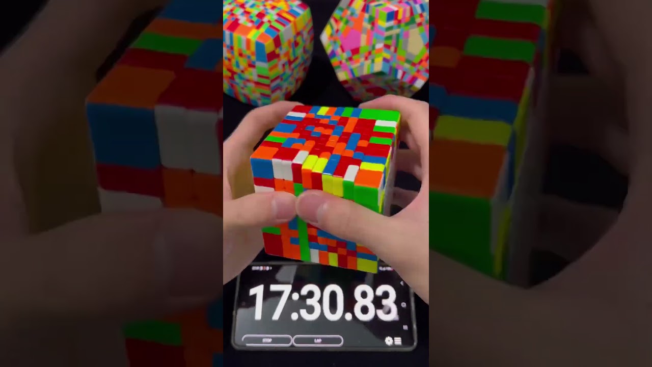 10x10 Rubik&rsquo;s Cube Speed Solving