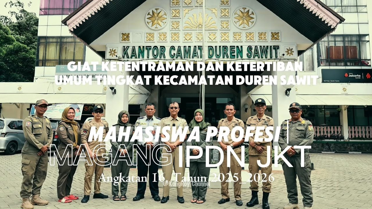 Rapat Trantibum Duren Sawit Libatkan TNI-Polri dan Mahasiswa Profesi IPDN Jelang Nataru 2026