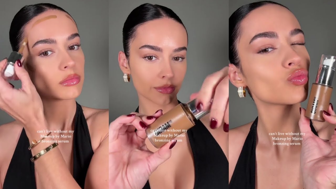 Обзор бронзирующей сыворотки Makeup By Mario | Вирусный лайфхак от Kim K для сияния кожи ✨ Стоит ...