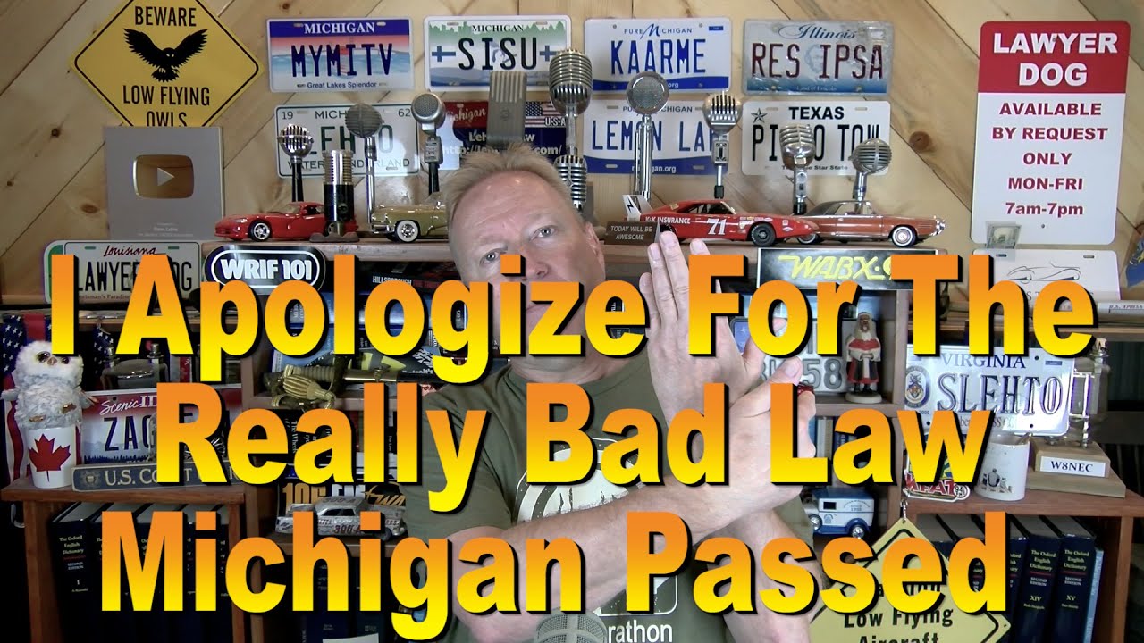 I Apologize for the Bad Law Michigan Just Passed