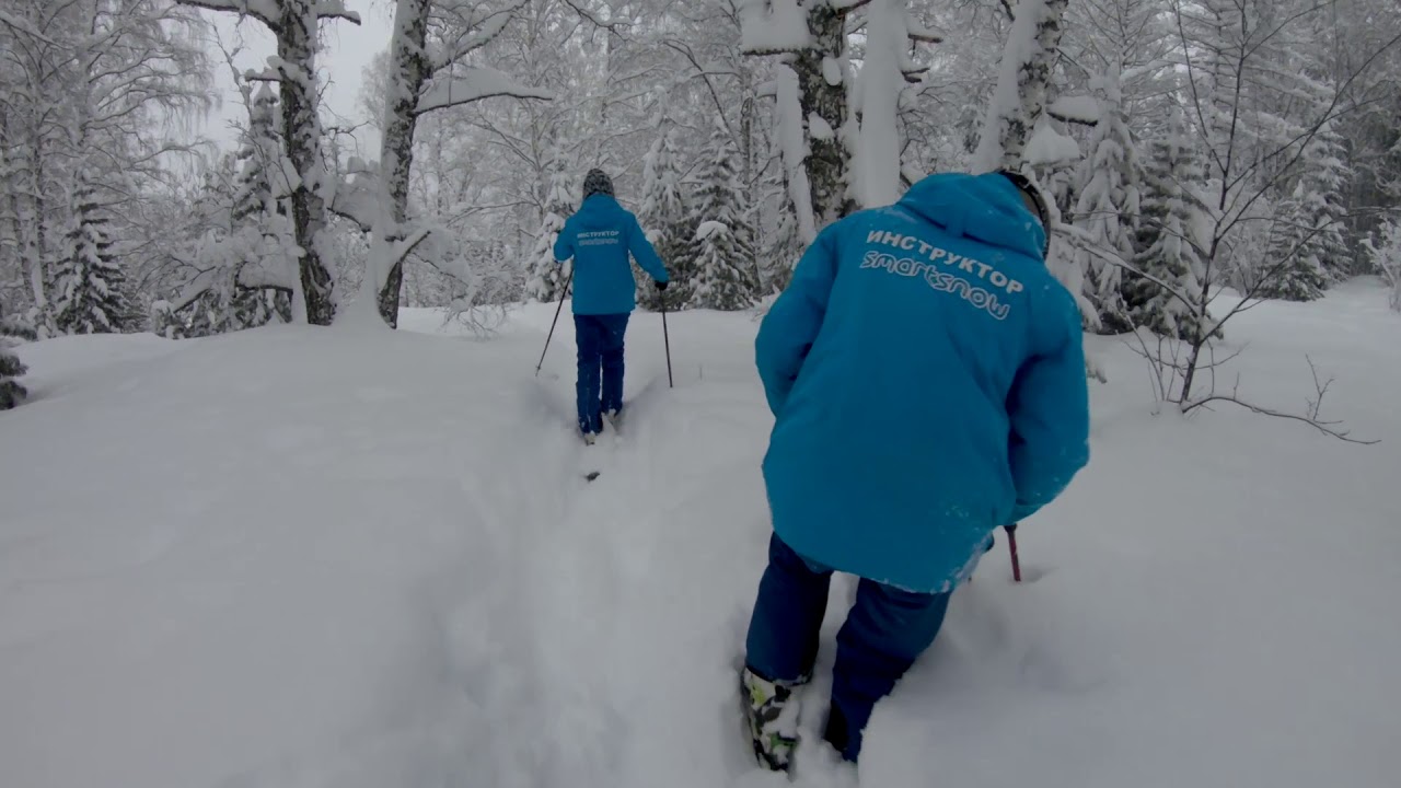 Фрирайд на Алтае Манжерок / Freeride in the Altai Manzherok