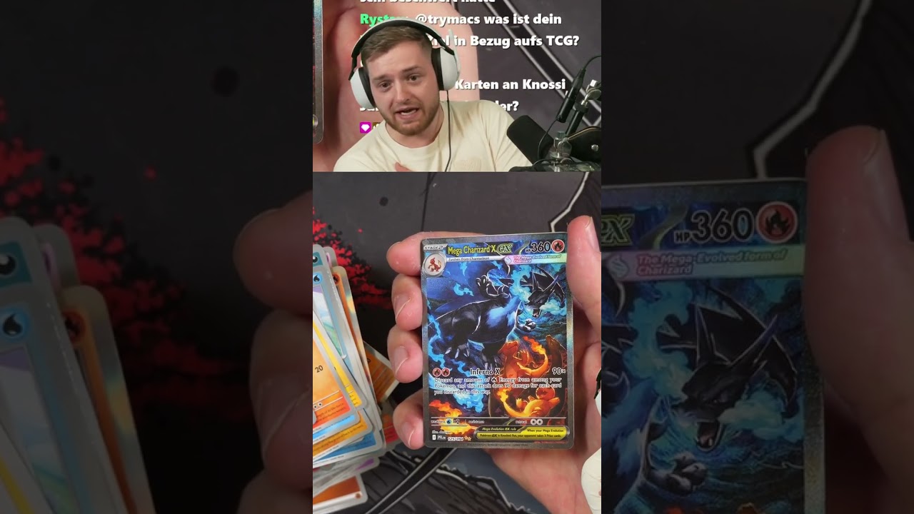#trymacs unter #Twitch | Mega Charizard X ex Nummer3 #Pok&eacute;mon Opening