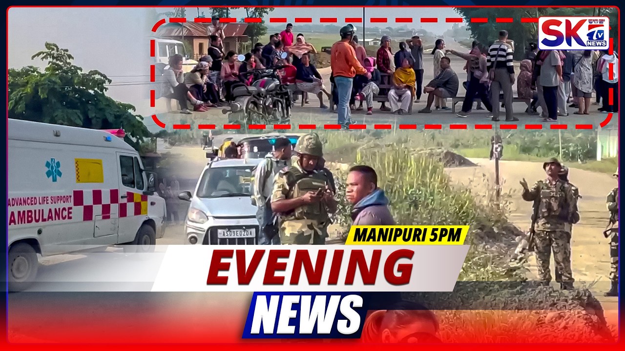 SKTV'S EVENING MANIPURI NEWS [05/10/26 - 05:00 PM] [LIVE]
