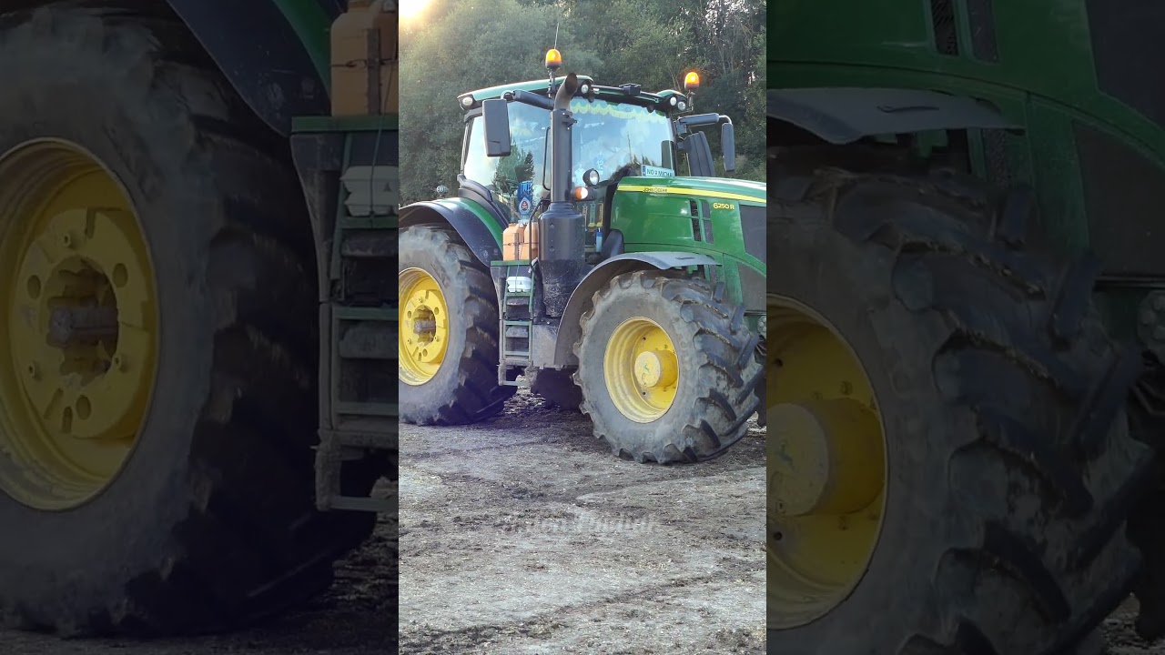 John Deere 6250R + Pronar T 700 XL  sil&aacute;že / silage #farming #silage #agriculture #farm  #johndeere