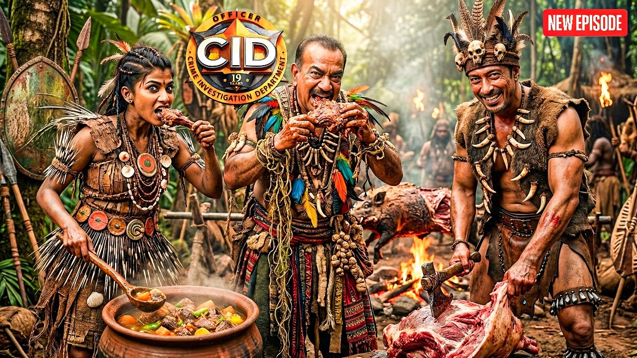 आदिवासियों के साथ हुई बैठक के दौरान CID Team भी उनके जश्न में शामिल हुई। || CID | Latest Episode ||
