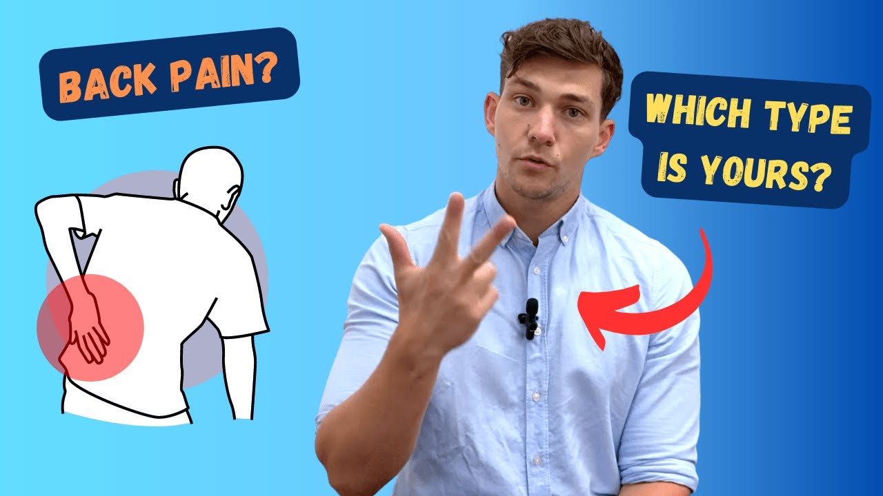 The 3 Different Types of Back Pain Explained!