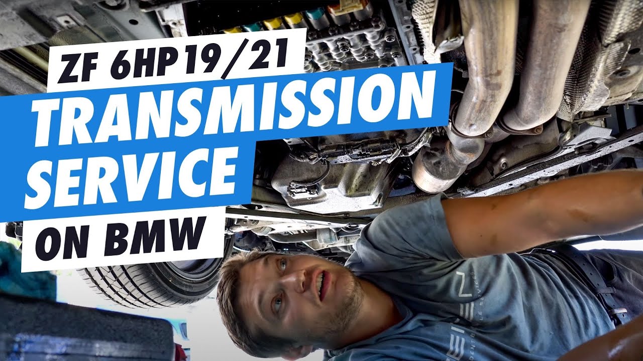 DIY ZF 6HP19/21 Transmission Service on BMW