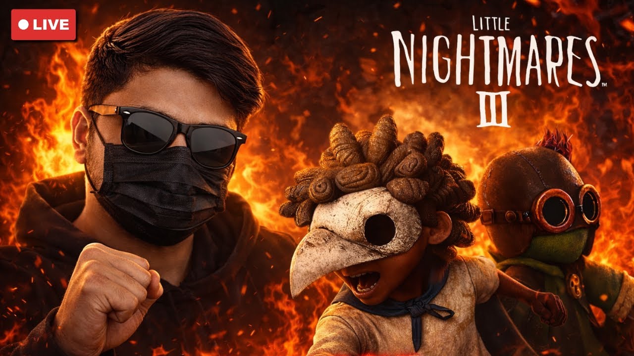 LITTLE NIGHTMARES 3 LIVE 🔥 Hindi Gameplay | Horror Begins 😱