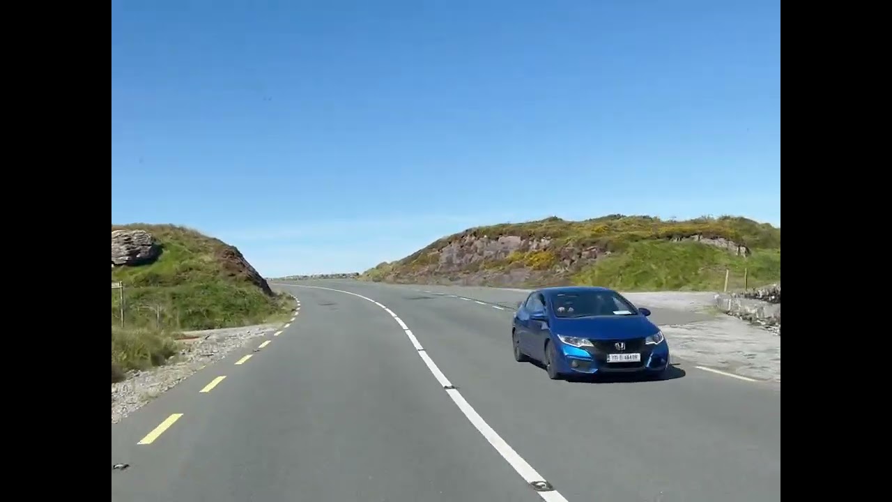 Driving The Ring of Kerry in our motorhome.