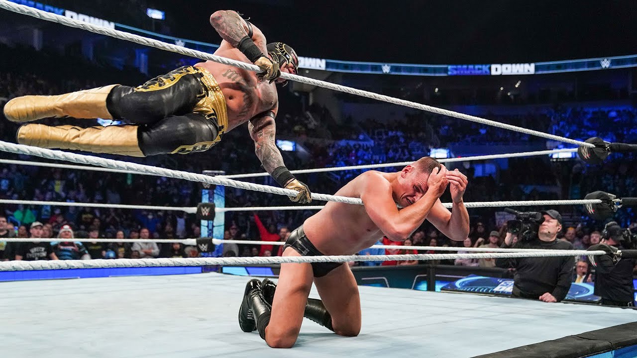 Gunther vs Rey Mysterio SmackDown 11/4/2022 Highlights
