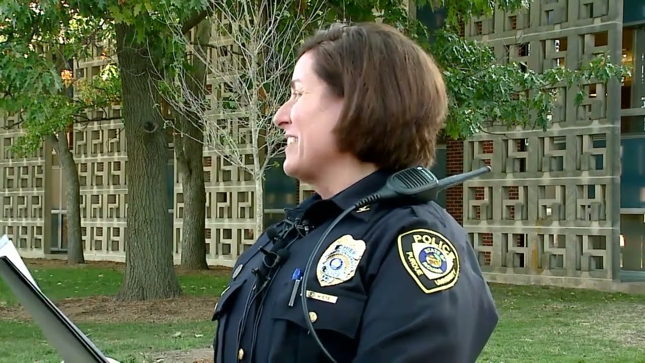 Purdue University police discuss homicide in dorm