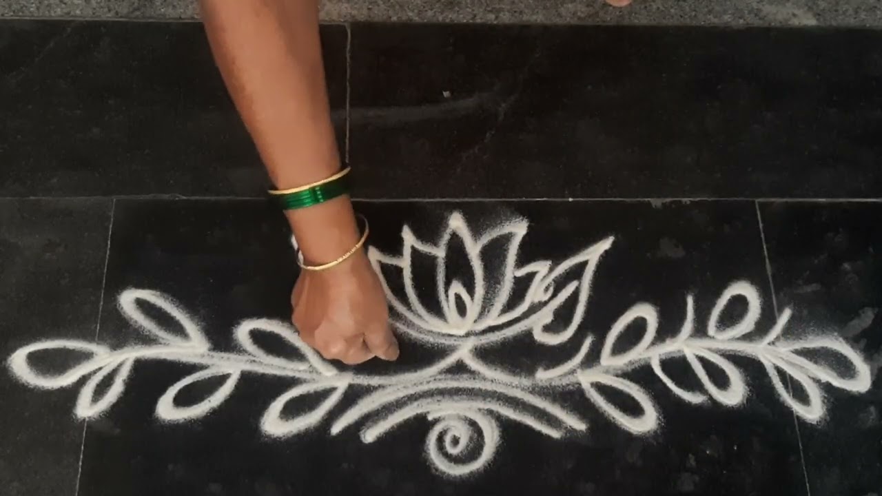 Side Rangoli Designs 
