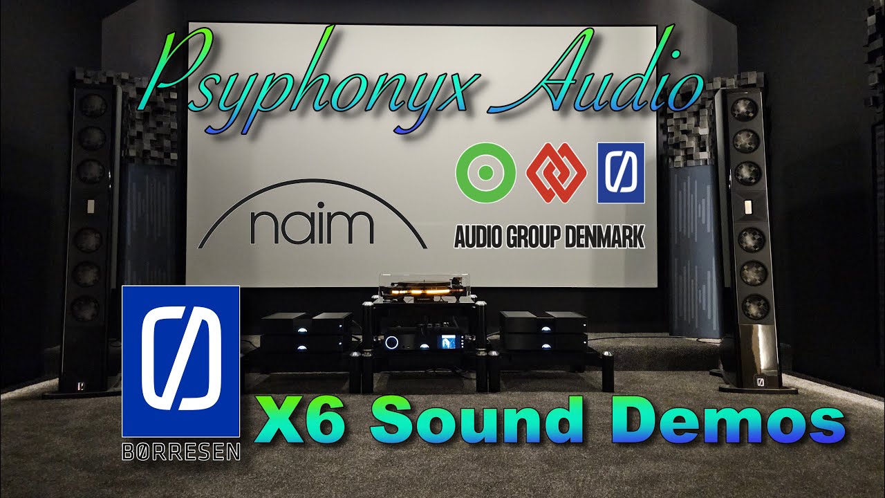 Børresen Acoustics X6 Towers  Sound Demos (Part 2)