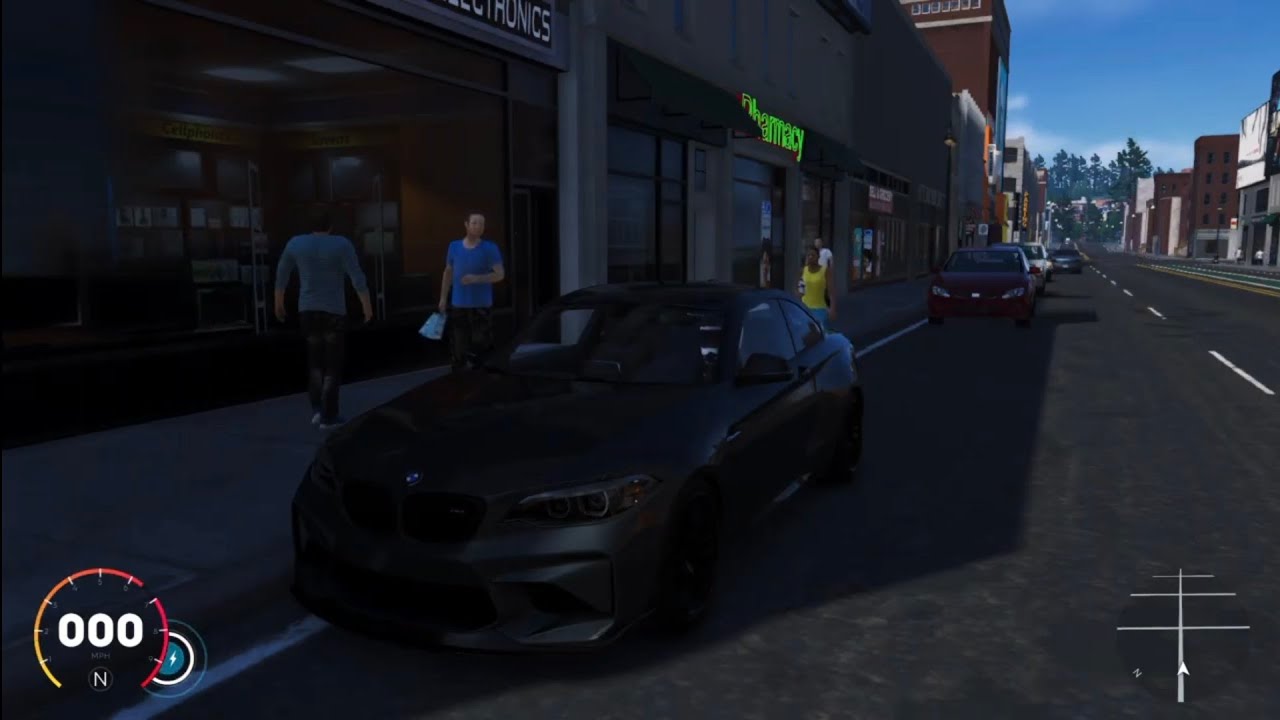 800 Horse Power 2017 BMW M2 - The Crew 2 - PS4 Gameplay graphics | Free Roaming