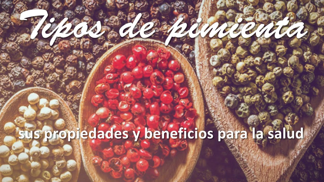 Tipos de pimienta, sus propiedades y beneficios para la salud