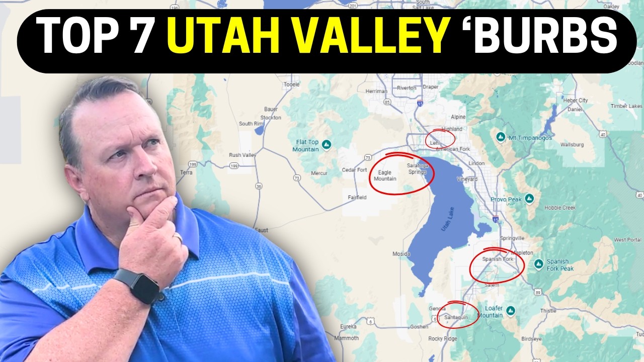 Top 7 Utah Valley Suburbs to Move to in 2026!