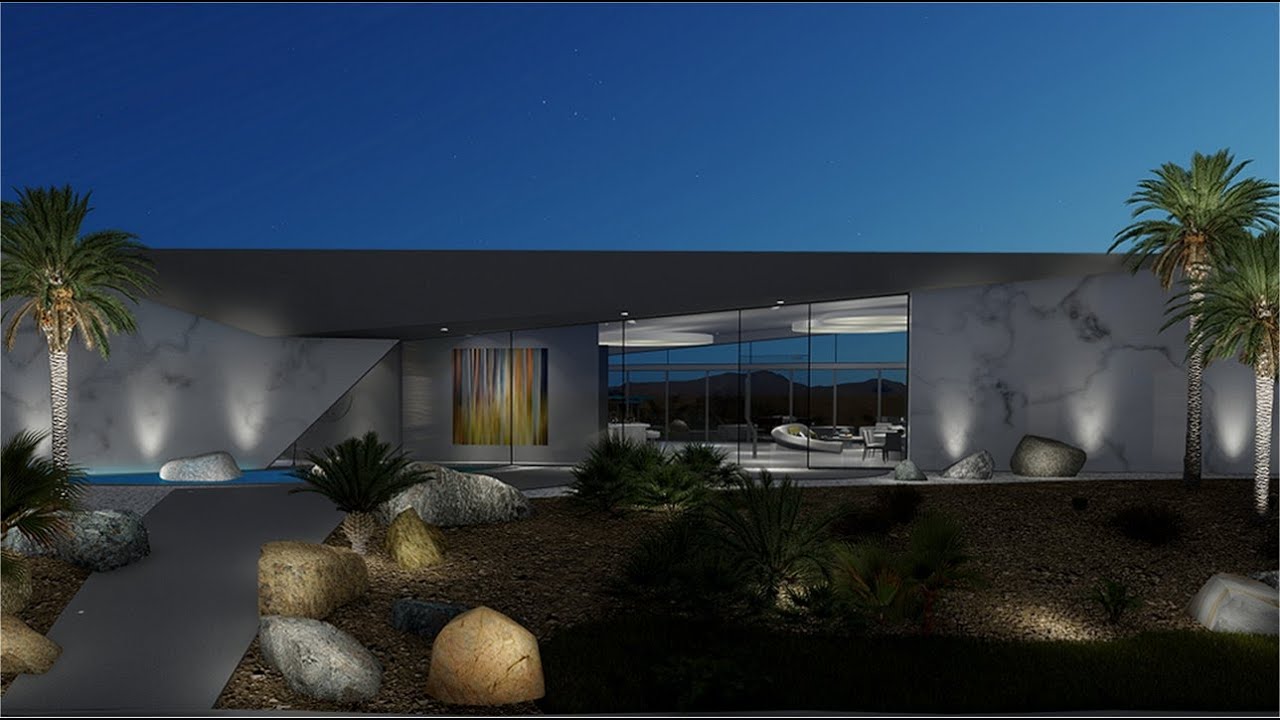 Modern Contemporary Desert House - Palm Springs Architecture Modernism