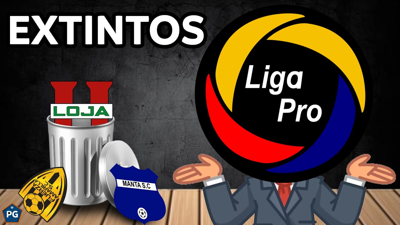 13 EQUIPOS que YA NO EXISTEN pero JUGARON en ECUADOR (LIGA PRO)☠️