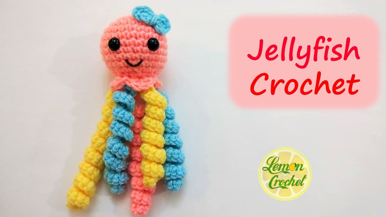 Amigurumi Jellyfish Crochet Tutorial | Lemon Crochet