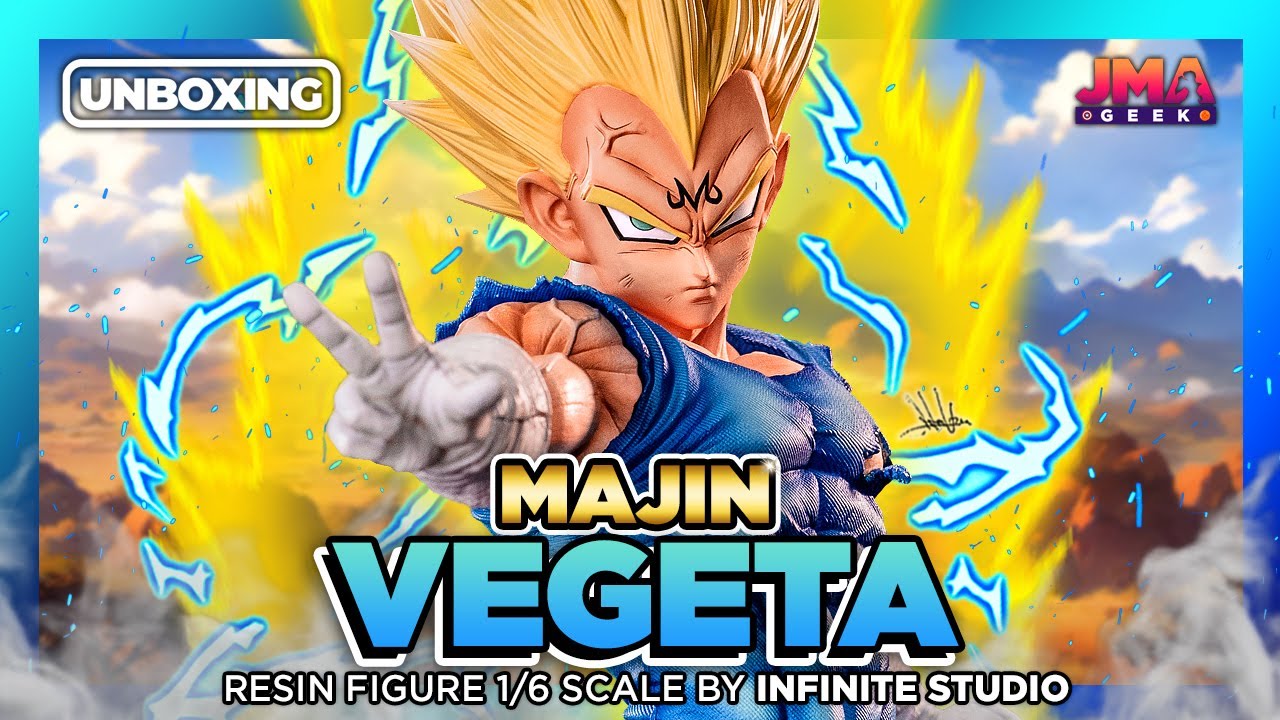 🐉 DRAGON BALL Z: MAJIN VEGETA 1/6 Scale by Infinite Studio | UNBOXING | Out of the Box & TRAILER