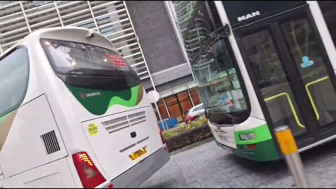 SY3063 小心學童冠忠Scania KF2218 冠忠Man 科學園職員穿梭巴士SZ7332 小心學童冠忠Mercedes Benz 穿梭巴士SP12如心廣場