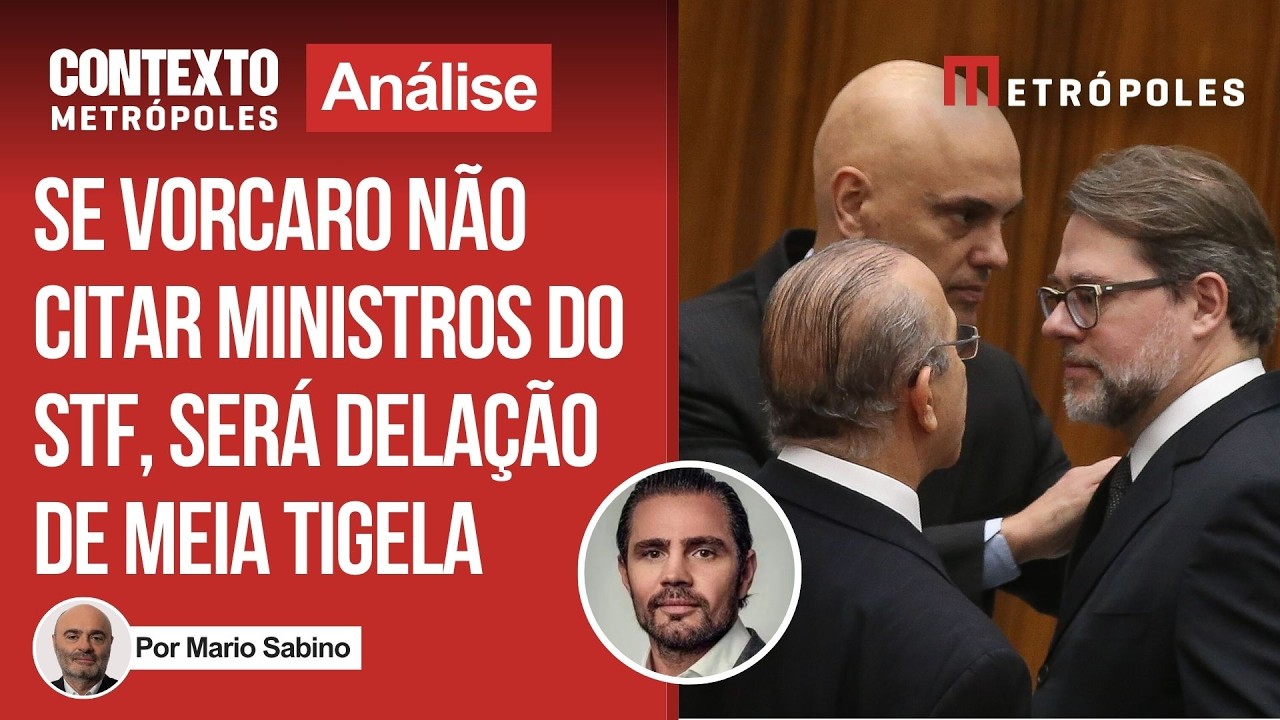 Mario Sabino: Se Vorcaro não citar ministros do STF, será uma delação de meia tigela