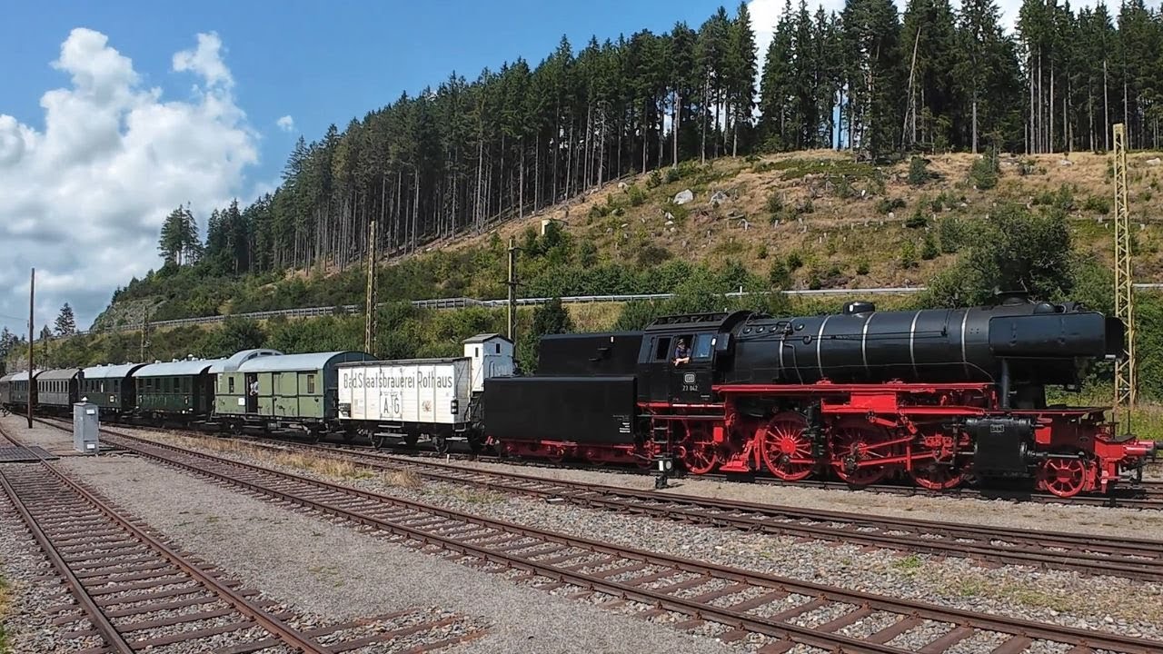 Mit 23 042 auf der 3-Seenbahn