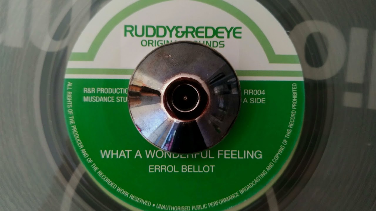 Errol Bellot   What A Wonderfull Feeling + Version / Ruddye & Redeye 2010