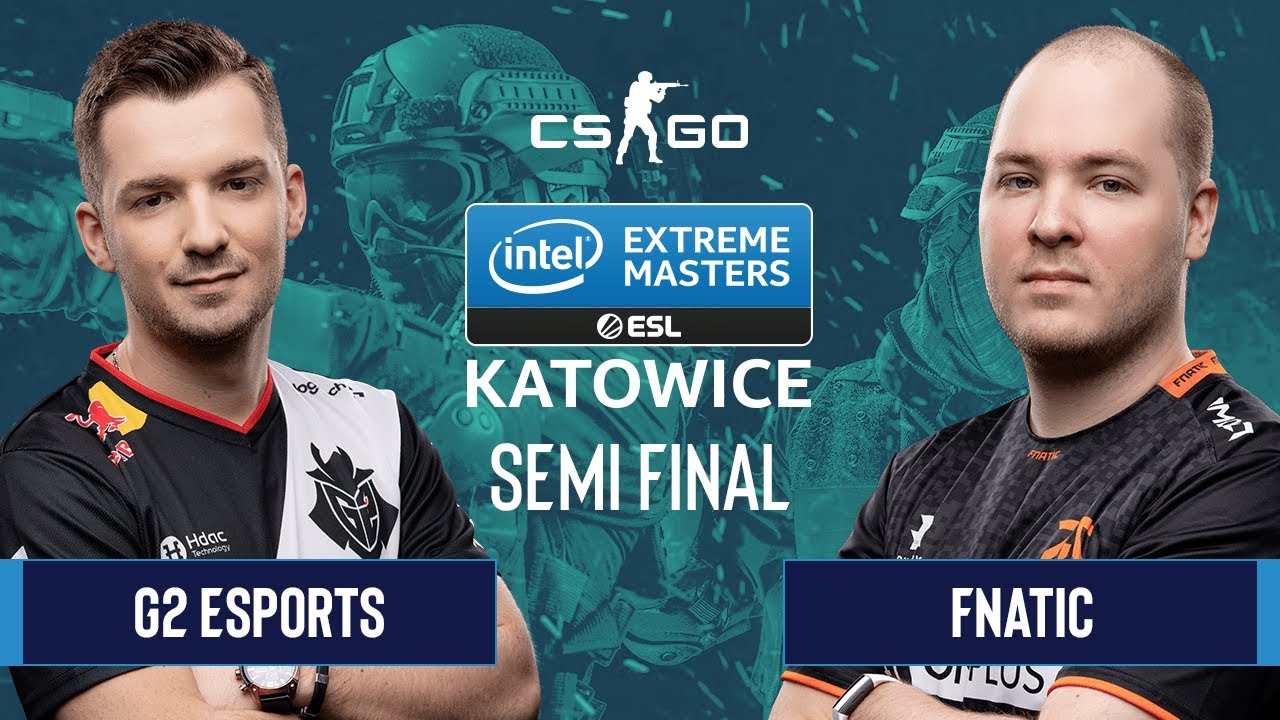CS:GO - Fnatic vs. G2 Esports [Dust2] Map 2 - Semifinals - IEM Katowice 2020
