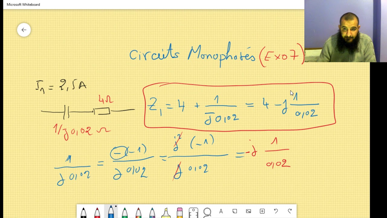 Exercice 7 Circuits Monophasés