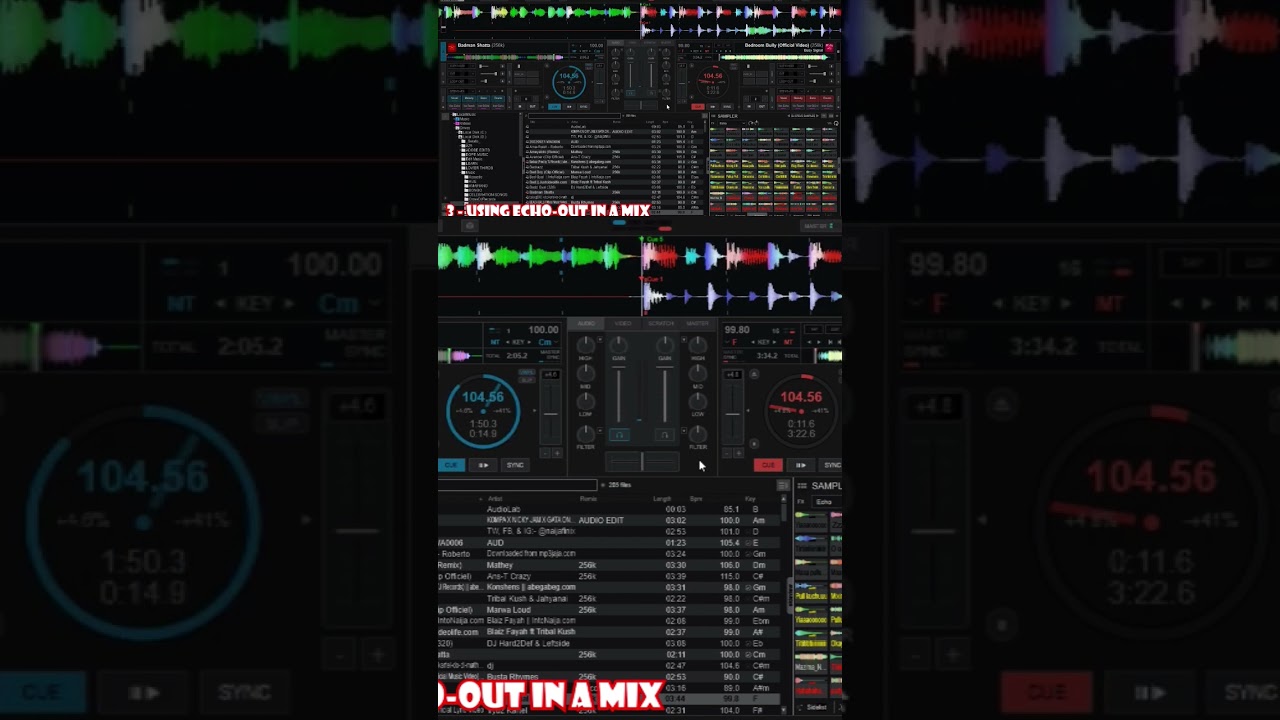 How to Set and Use Echo-Out Effect on your Keyboard in Virtual DJ