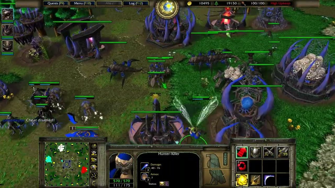 Киражи: Warcraft 3 Custom Fracture/Altered Melee Showcase